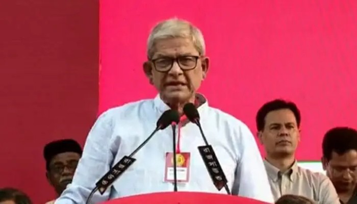শ্রমিকরাই সবসময় পরিবর্তনের জন্য প্রাণ দিয়েছেন : মির্জা ফখরুল